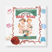 「幼児ニット」 マグネット (正面)