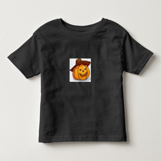 幼児ハロウィンジャック – O – ランタンTシャツ トドラーTシャツ (正面)