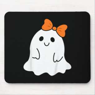 幼児ハロウィーン幽霊と弓ガールズハロウィーン マウスパッド
