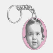 幼児ベビーガールムードハッピーまたはプティキーチェーン キーホルダー (正面左)