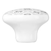 幼児ベビー中立象のシャワーのギフト セラミックノブ (側面)