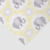 幼児ベビー中立黄色い象のシャワーのギフト 薄葉紙 (詳細)