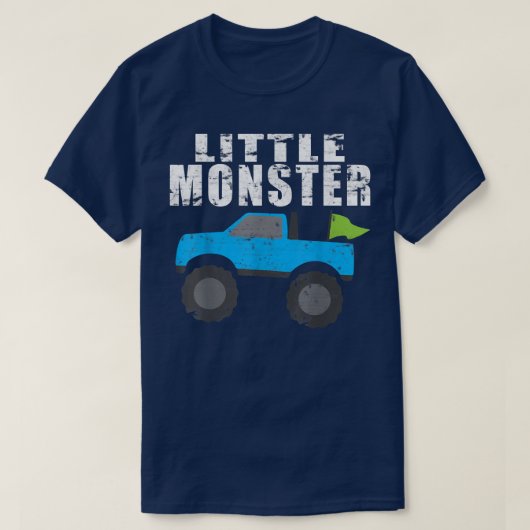 幼児モンスタートラックボーイズT Tシャツ (デザイン正面)