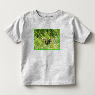 幼児リスTシャツ トドラーTシャツ