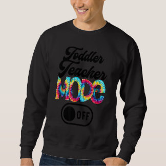 幼児先生モードオフ学校のタイの最終日 スウェットシャツ