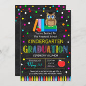 幼児卒業式招待状 招待状 (正面/裏面)