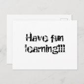 幼児教師学のセンターポストカード ポストカード (正面/裏面)