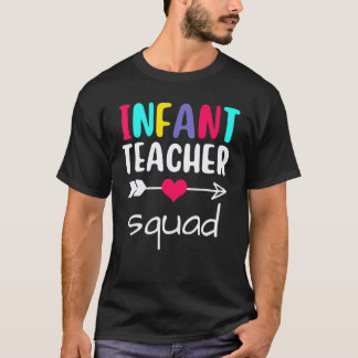幼児教育者チームのバックトゥスクール初日マッチング Tシャツ