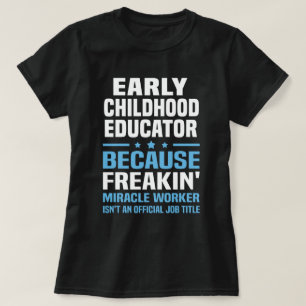 幼児教育者 Tシャツ