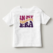 幼児時代シリーズ - 面白かわいい子供服 男の子 女の子 トドラーTシャツ (正面)