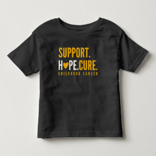 幼児期がん支持希望は幼児Tシャツを治療する トドラーTシャツ