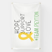 幼児期がん支援カスタムバナー屋外 横断幕 (縦)