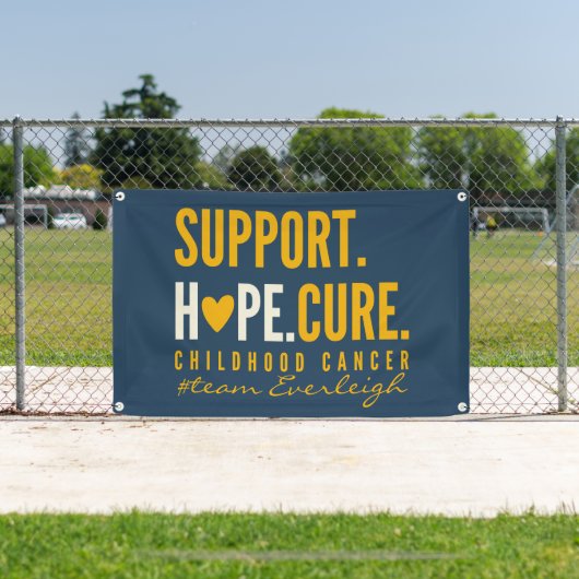 幼児期がん支援カスタムバナー屋外 横断幕 (インサイチュ)