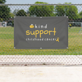 幼児期がん支援バナー屋外サイン 横断幕