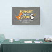 幼児期がん支援バナー徴候 横断幕 (トレードショー)