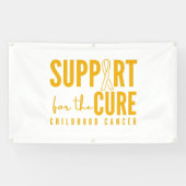 幼児期がん支援cureバナー屋外サイン 横断幕 (横)