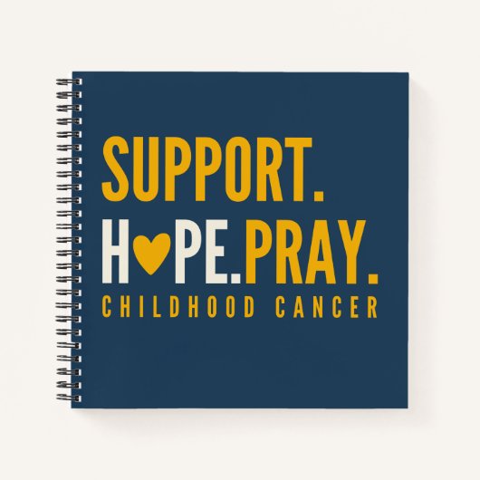 幼児期がん支援hope Notebook Journal ノートブック (正面)