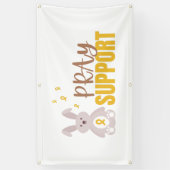 幼児期のがん祈支援バナー屋外サイン 横断幕 (縦)