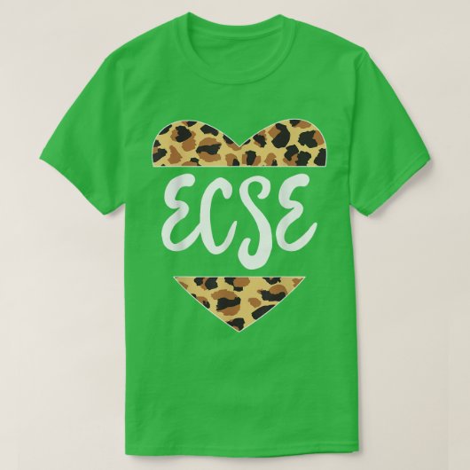 幼児期特別教育SPED ECSEクルーL Tシャツ (デザイン正面)