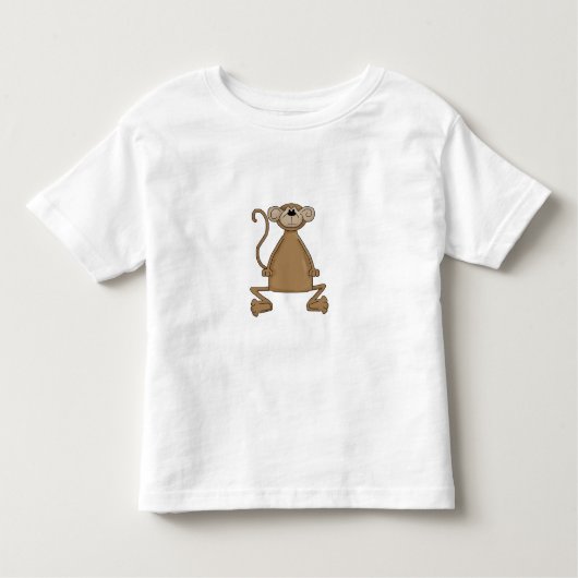 幼児猿のTシャツ トドラーTシャツ (正面)
