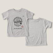 幼児用トップス&Tシャツ (デザイン正面&裏面)