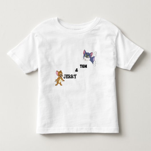 幼児用トムとジェリーシャツ トドラーTシャツ (正面)