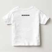 幼児用ハッピーカウTシャツ トドラーTシャツ (裏面)
