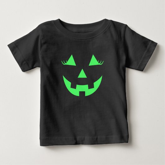 幼児用ハロウィンシャツ ベビーTシャツ (正面)