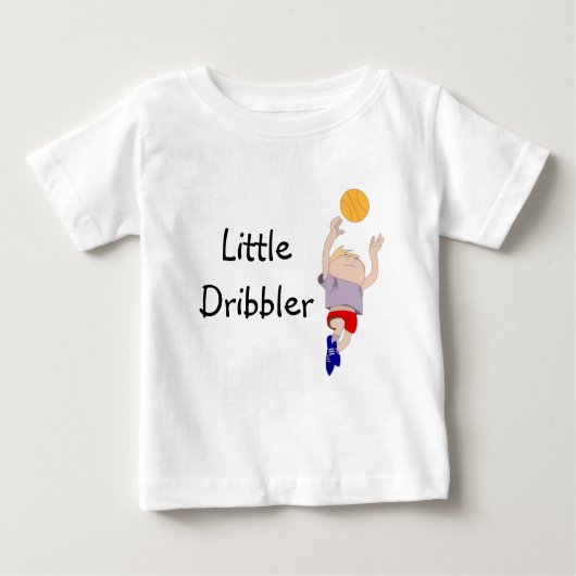 幼児用バスケットボールTシャツ ベビーTシャツ (正面)