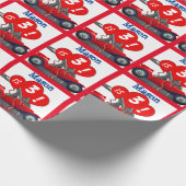 幼児用誕生日ラッピング紙 ラッピングペーパー (角)