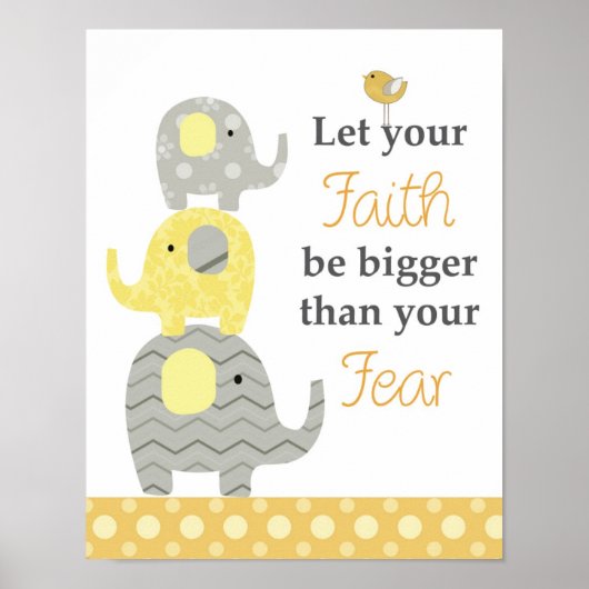 幼児用部屋と子供部屋の名言ウォールアート ポスター (正面)