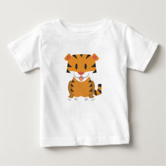 幼児用長袖Tシャツ(漫画の虎) ベビーTシャツ