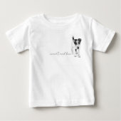 幼児用Tシャツ(愛犬家) ベビーTシャツ (正面)