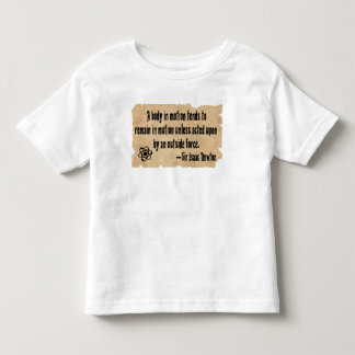 幼児科おもしろい学引用文 トドラーTシャツ