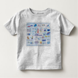 幼児素晴らしジャージーT' "希望の町のABC" トドラーTシャツ
