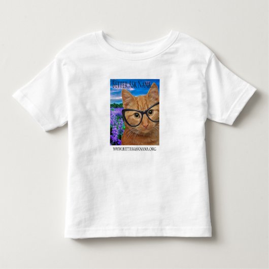 幼児素晴らしジャージTベター頼ナナ トドラーTシャツ (正面)