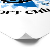 幼児虐待の防止バタフライトバル ポスター (角)