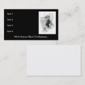 幼児、取るに足らない名刺 名刺 (正面/裏面)