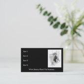 幼児、取るに足らない名刺 名刺 (スタンド正面)