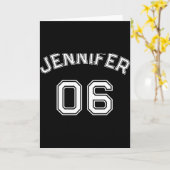 幼児 女の子 名前 ジャージ 番号 Srts Nk コットン Tod カード (黄色い花)