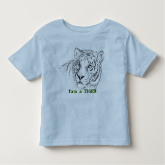 幼児、I'amトラ トドラーTシャツ