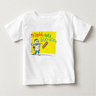 幼児Tシャツは私のお父さんブーイングブーイングを固定します ベビーTシャツ