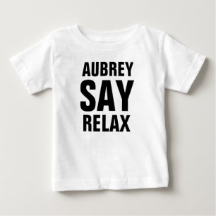 幼児Tシャツをリラックスして下さい ベビーTシャツ