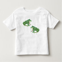 幼児Tシャツカエル