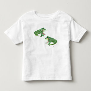 幼児Tシャツカエル トドラーTシャツ