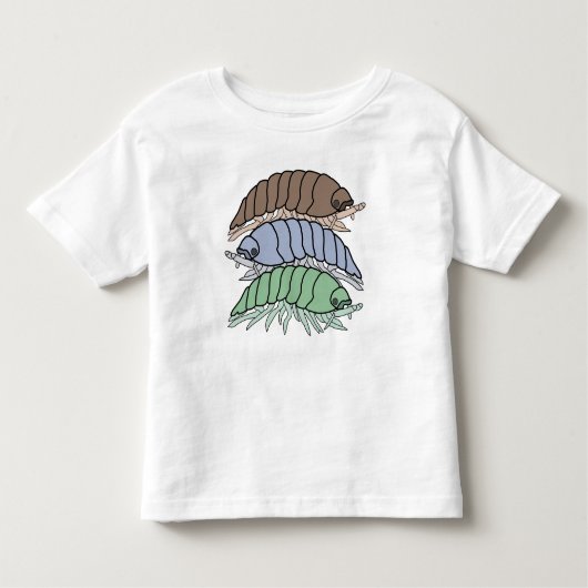 幼児Tシャツ – 3ピルバグ（白） トドラーTシャツ (正面)
