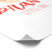 幼少期がん勇敢クリスマスポスタープリント ポスター (角)