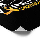 幼少期がん認識度戦士の祖父1 ポスター (角)