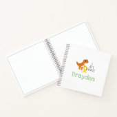 幼少期がん.brave.名前をカスタムする – スケッチ本 ノートブック (内部)