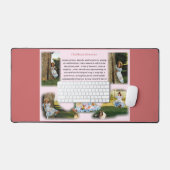 幼少期の思い出感動的 デスクマット (キーボード&マウス)